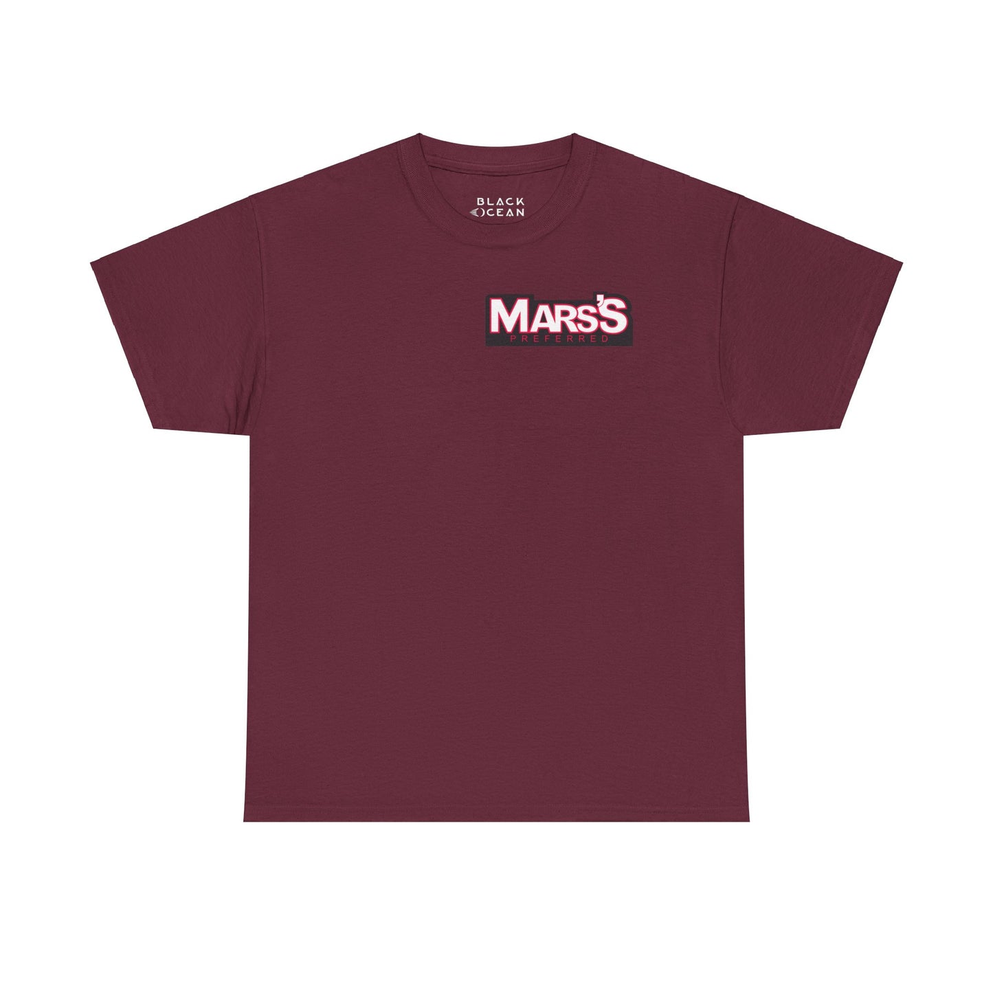 Black Ocean: Mars's Preferred t-shirt