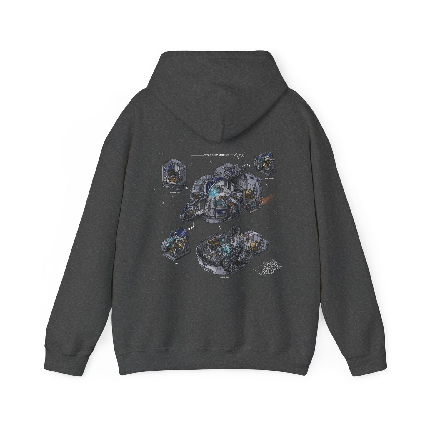 Black Ocean: Mobius Hooded Sweatshirt