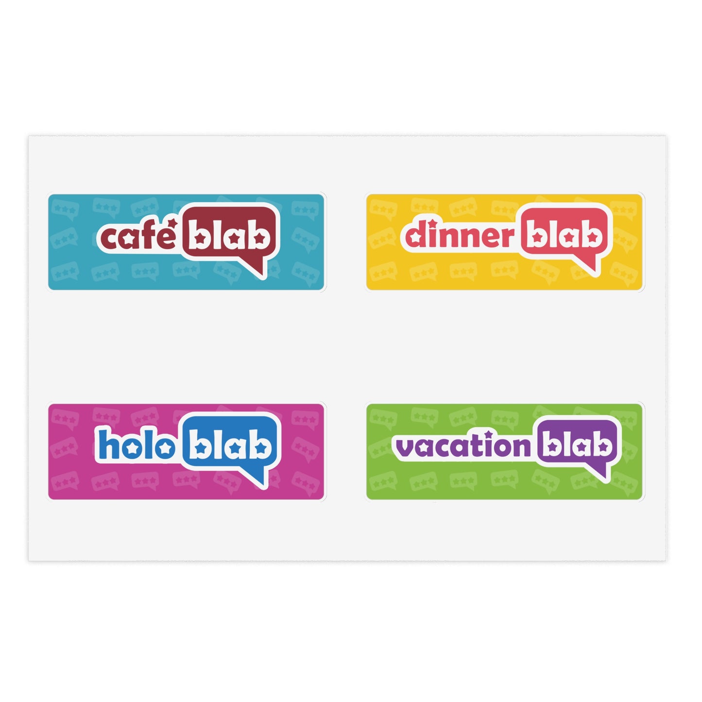 Black Ocean: Blabit! Media Sticker Sheets
