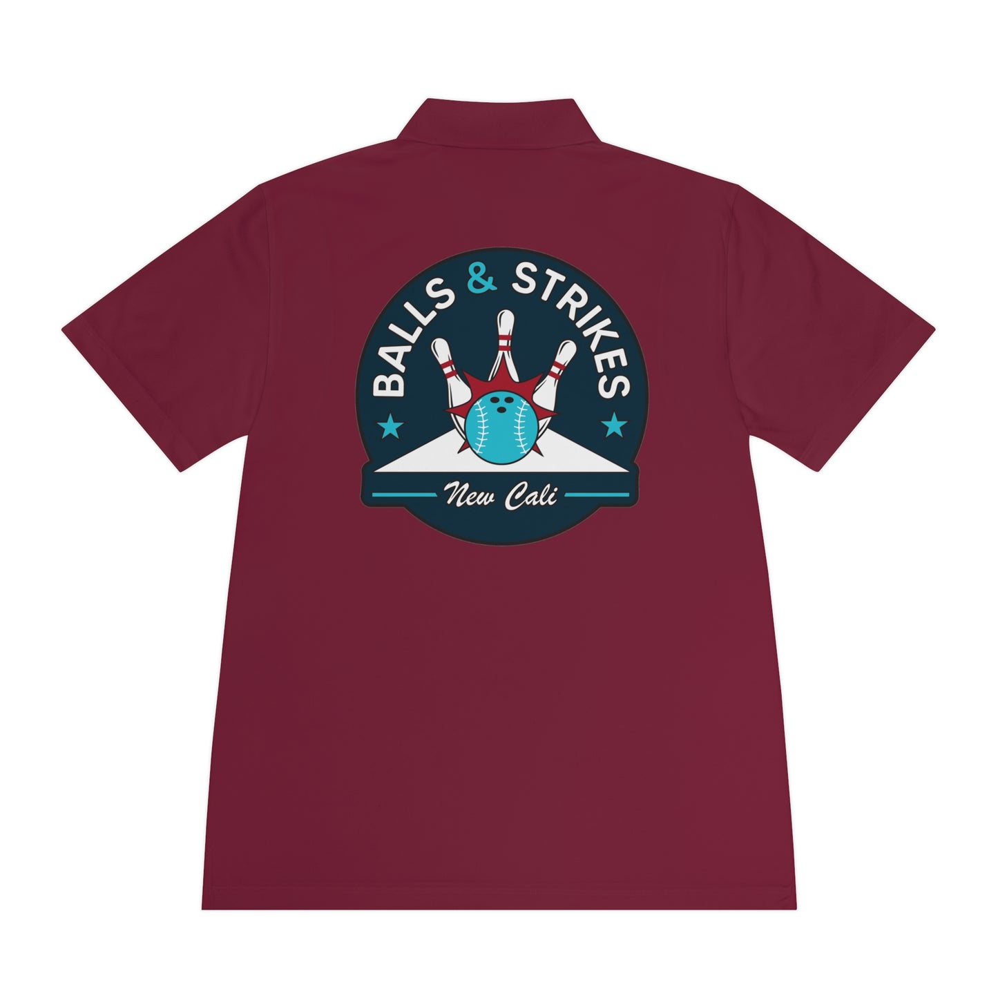 Black Ocean: Balls & Strikes polo shirt