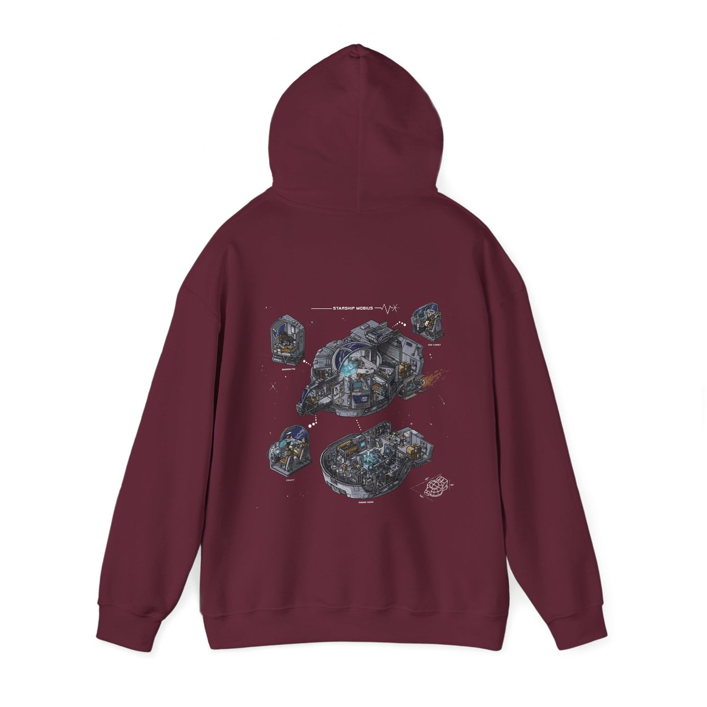 Black Ocean: Mobius Hooded Sweatshirt