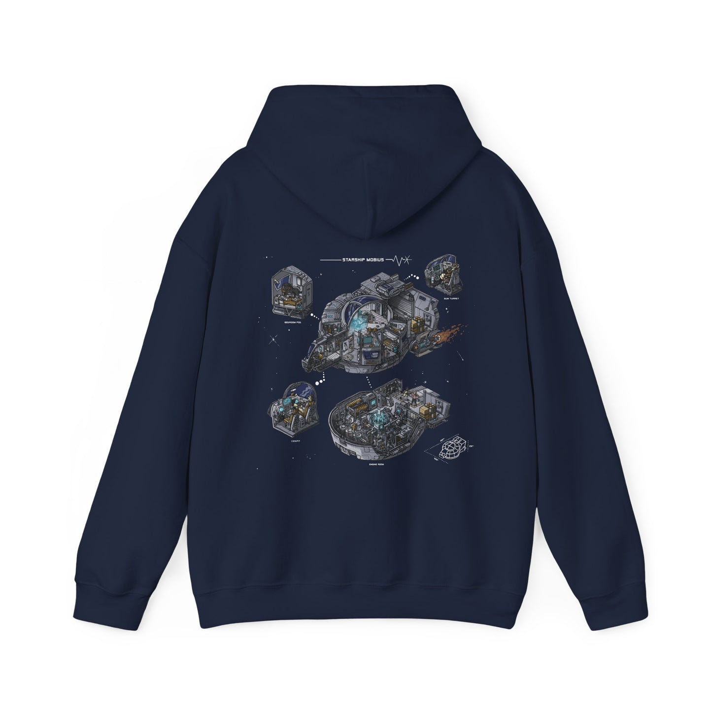 Black Ocean: Mobius Hooded Sweatshirt