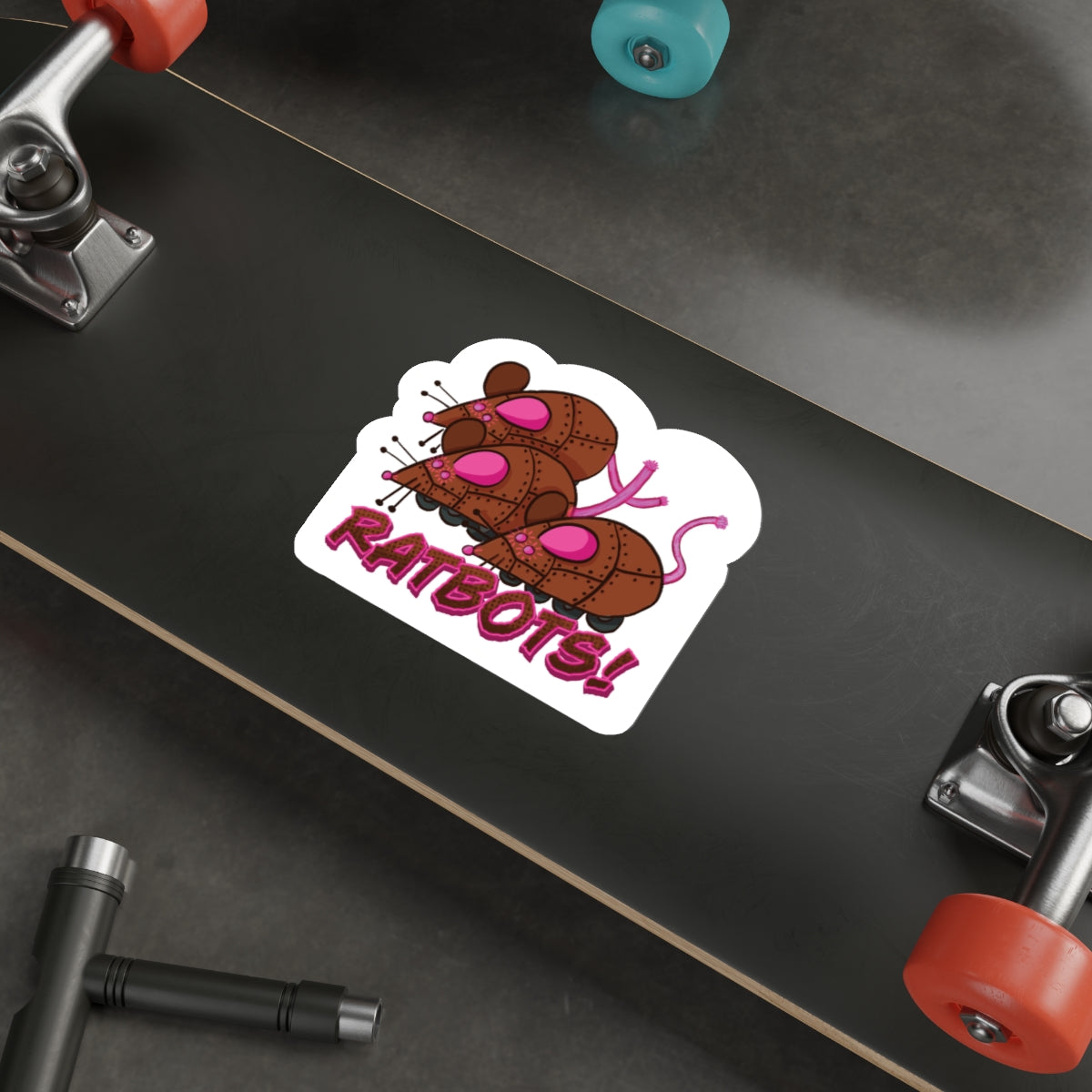Ratbots! Die-Cut Stickers