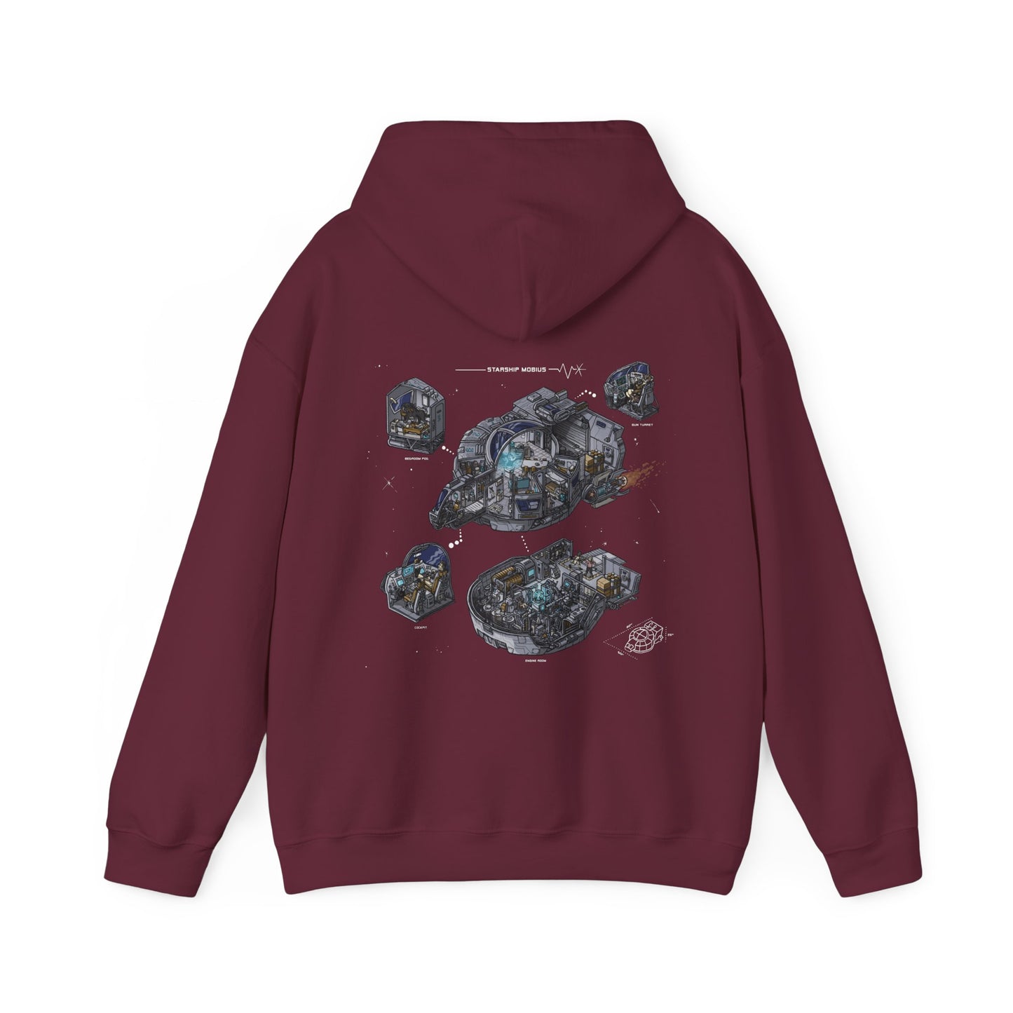 Black Ocean: Mobius Hooded Sweatshirt
