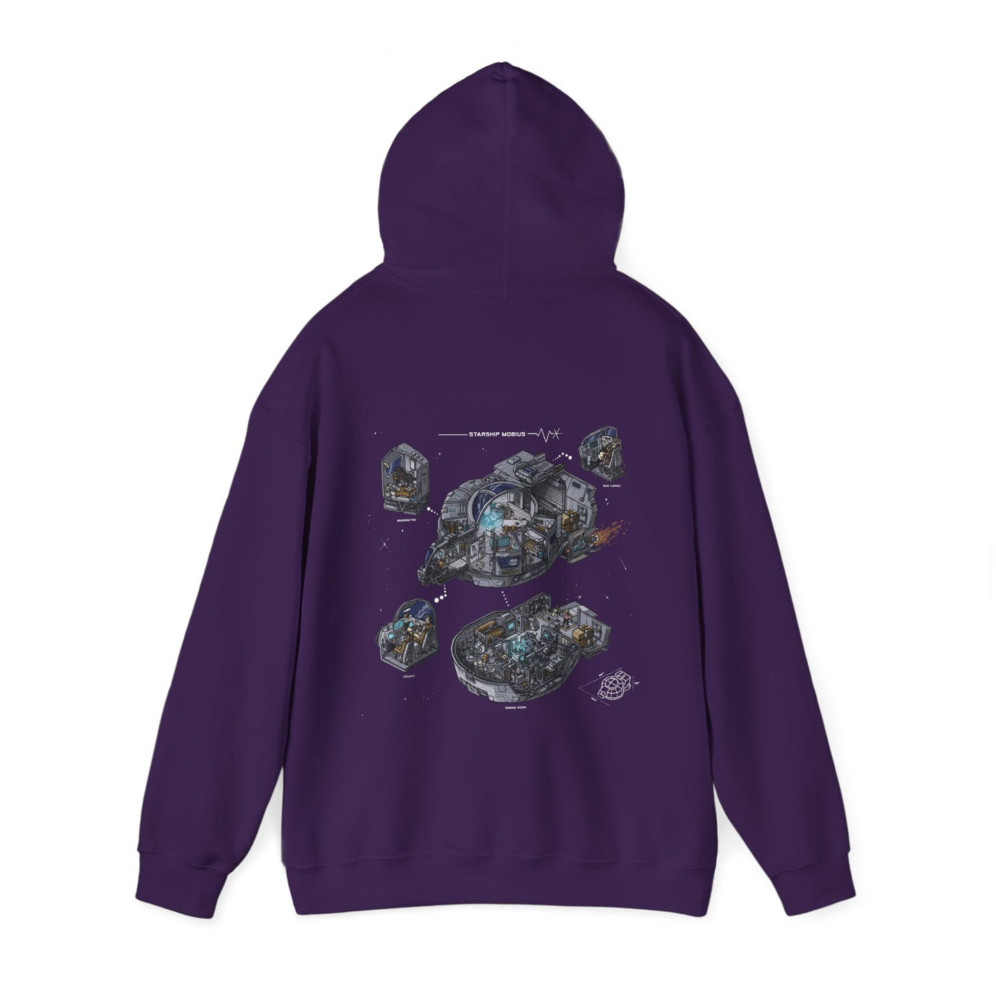 Black Ocean: Mobius Hooded Sweatshirt