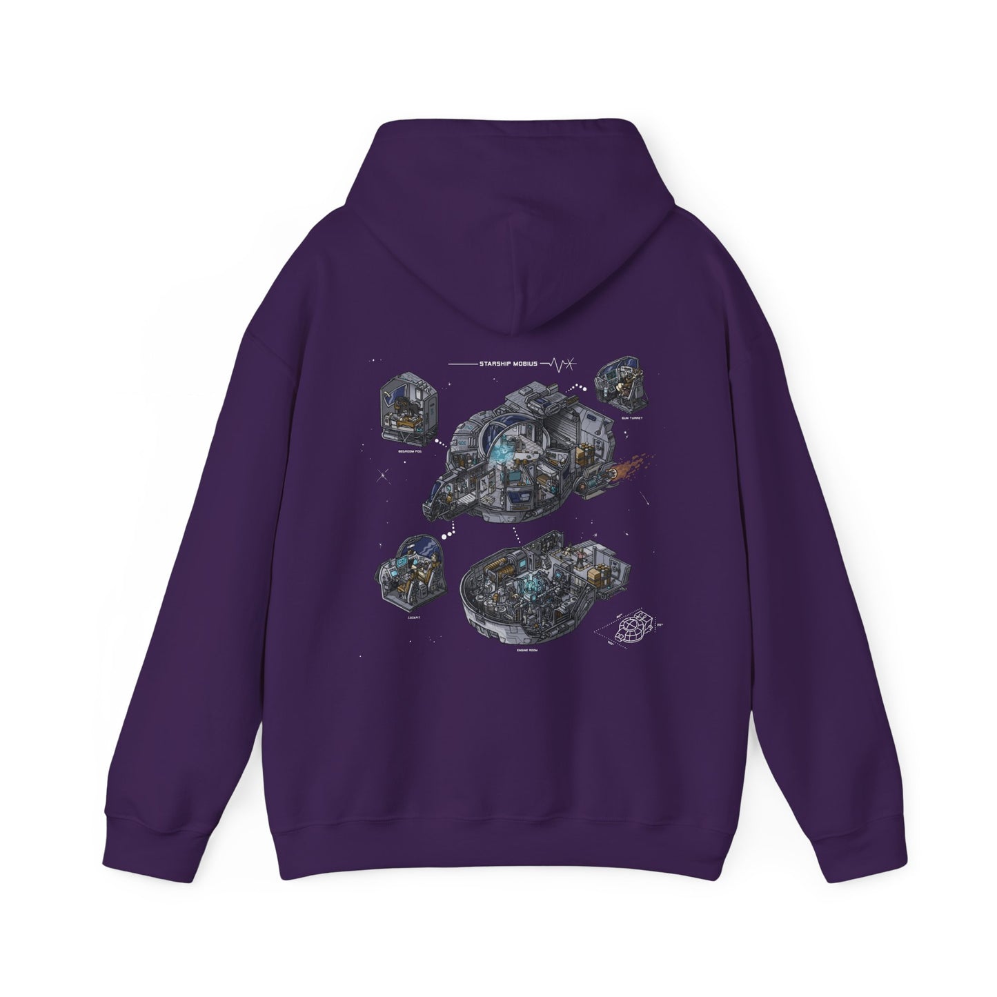 Black Ocean: Mobius Hooded Sweatshirt