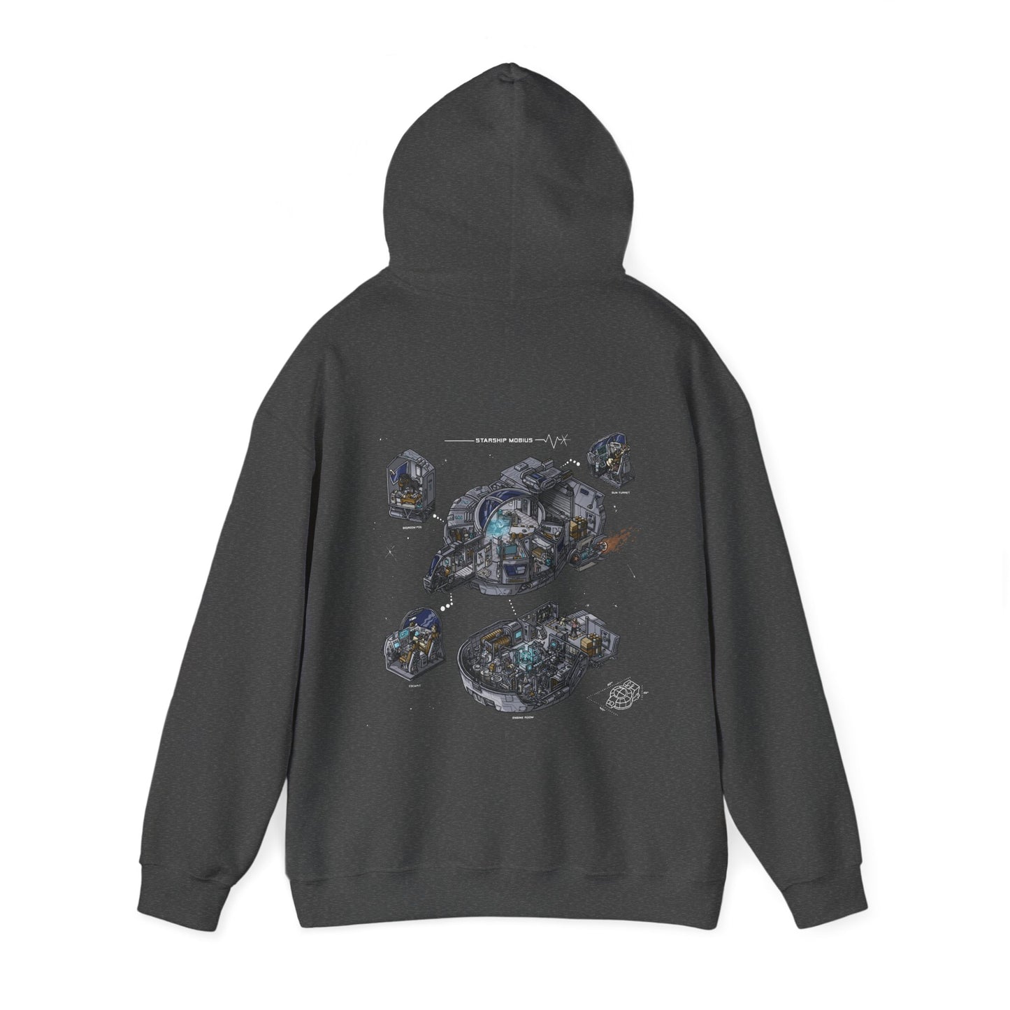 Black Ocean: Mobius Hooded Sweatshirt