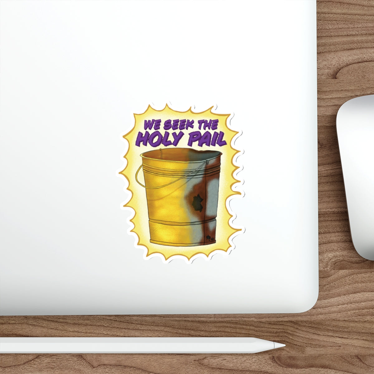 Holy Pail Die-Cut Stickers