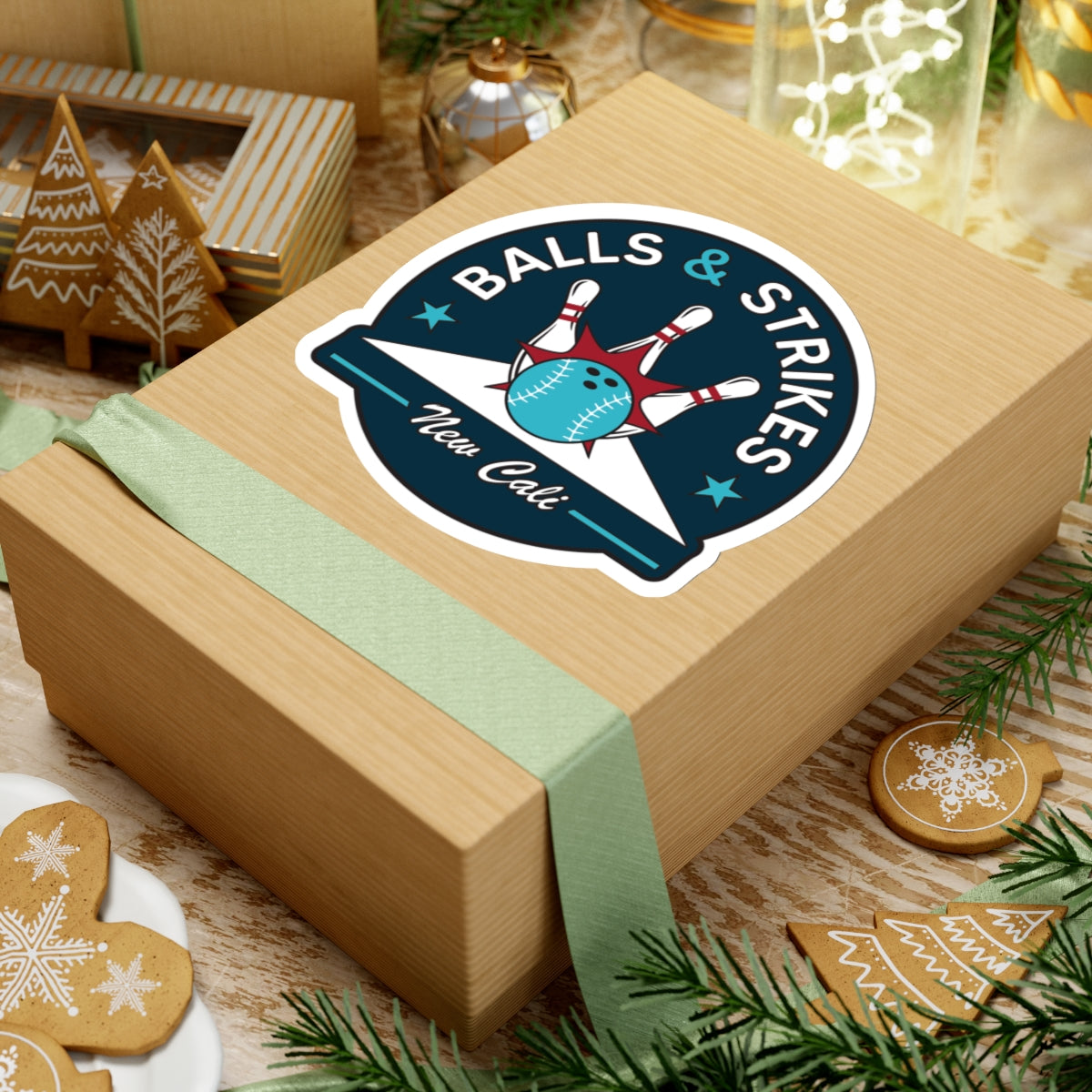 Black Ocean: Balls & Strikes sticker