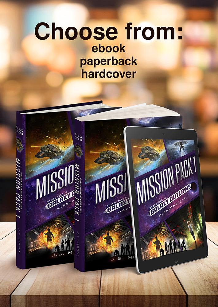 Black Ocean: Galaxy Outlaws Mission Pack 1, Missions 1-4