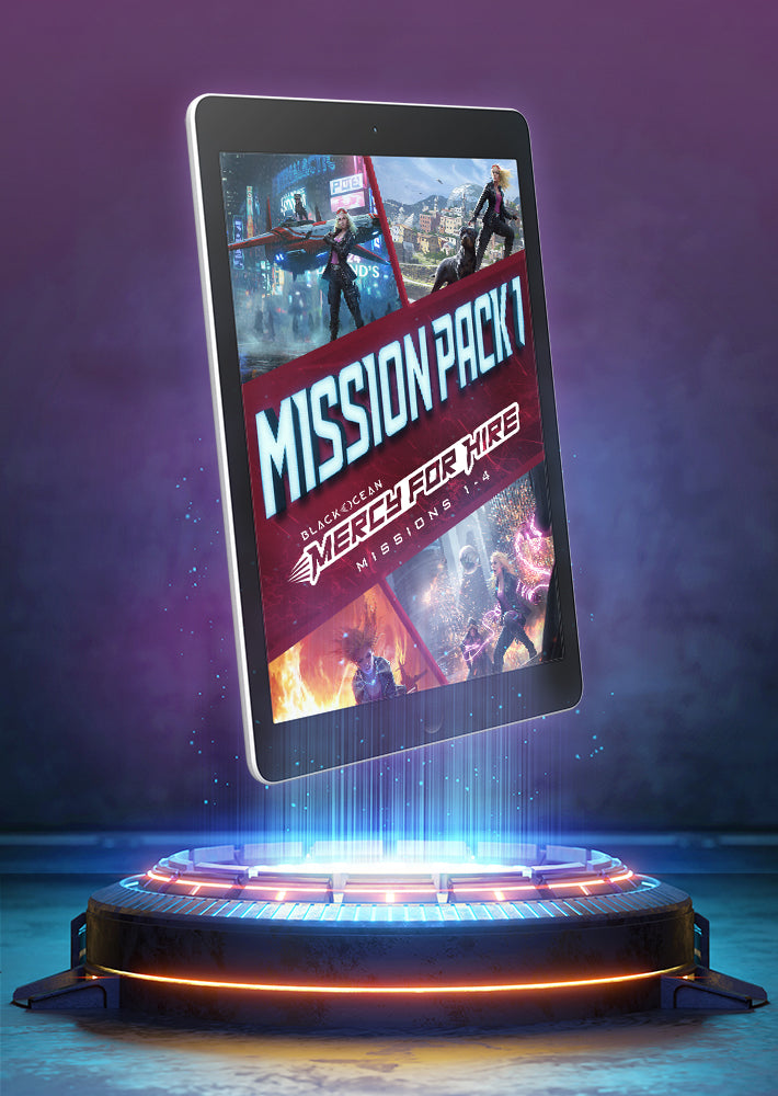 Black Ocean: Mercy for Hire Mission Pack 1, Missions 1-4