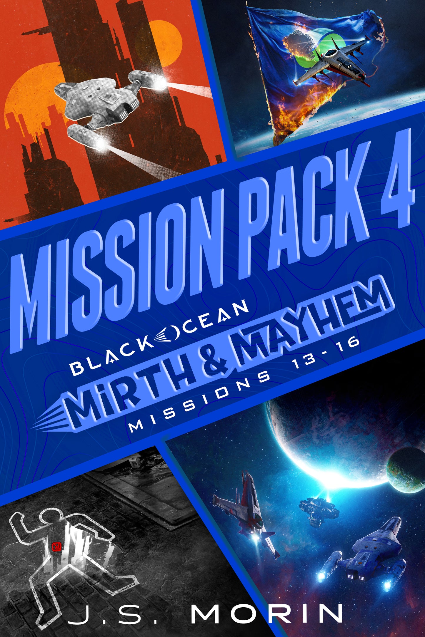 Black Ocean: Mirth & Mayhem Mission Pack 4, Missions 13-16