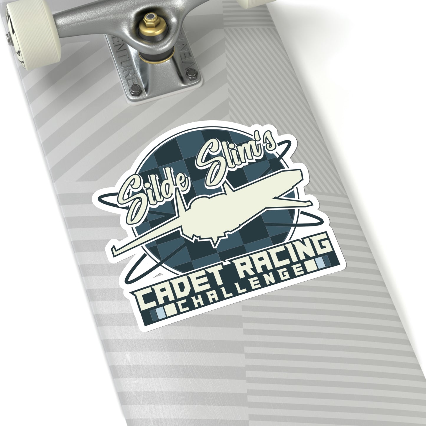 Black Ocean: Silde Slims Cadet Racer Challenge Sticker
