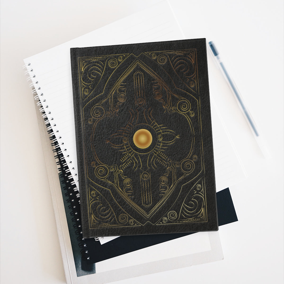 Black Ocean: Tome of Bleeding Thoughts journal - ruled