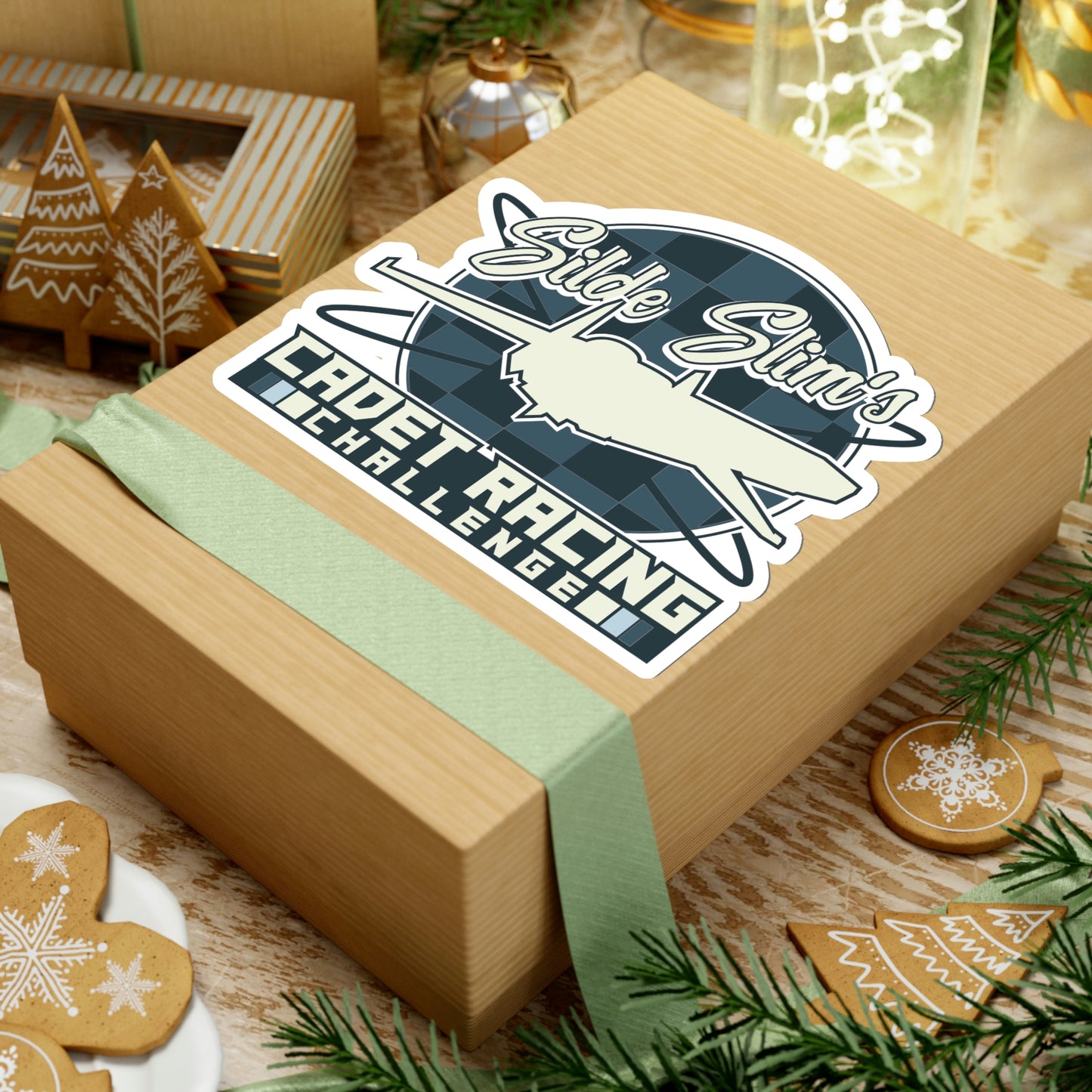 Black Ocean: Silde Slims Cadet Racer Challenge Sticker