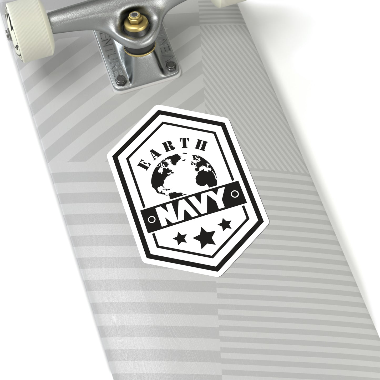 Black Ocean: Earth Navy Stickers