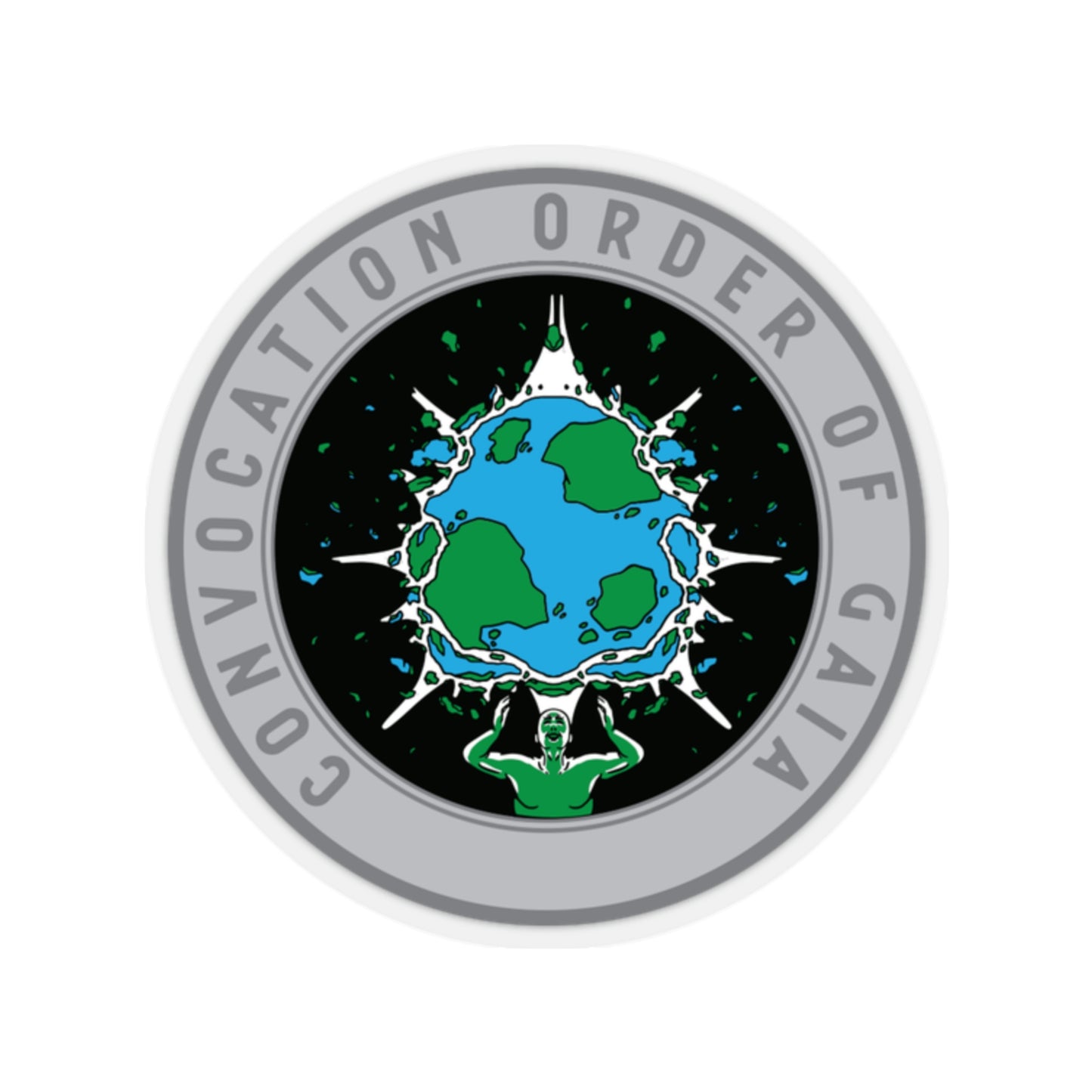 Black Ocean: Order of Gaia sticker