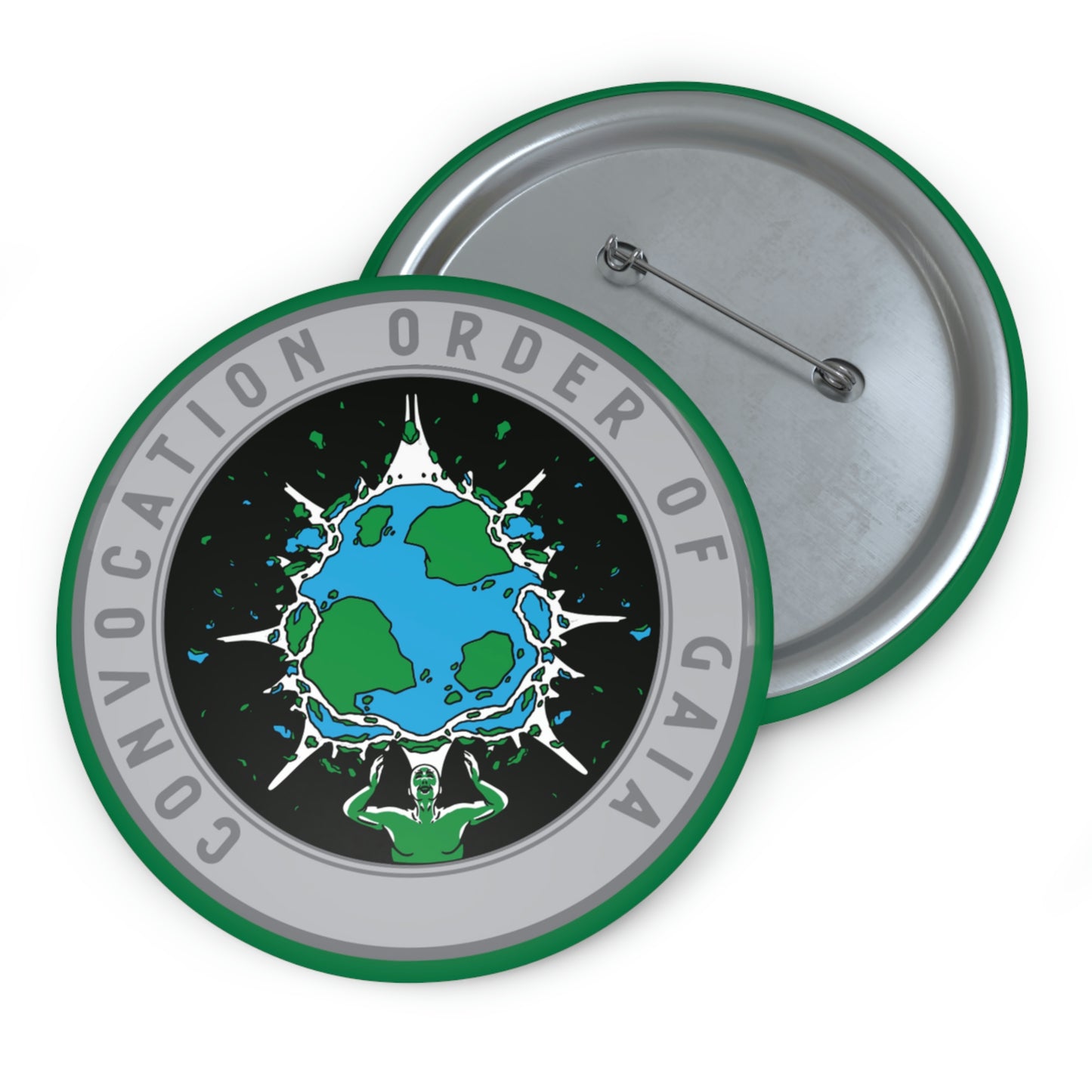Black Ocean: Order of Gaia pin button