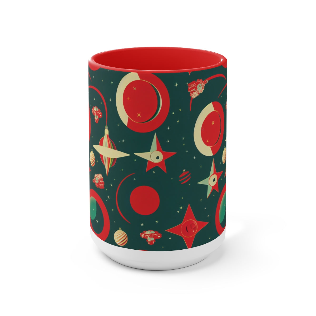 Black Ocean: Mobius Two-Tone Coffee Mugs, 15oz