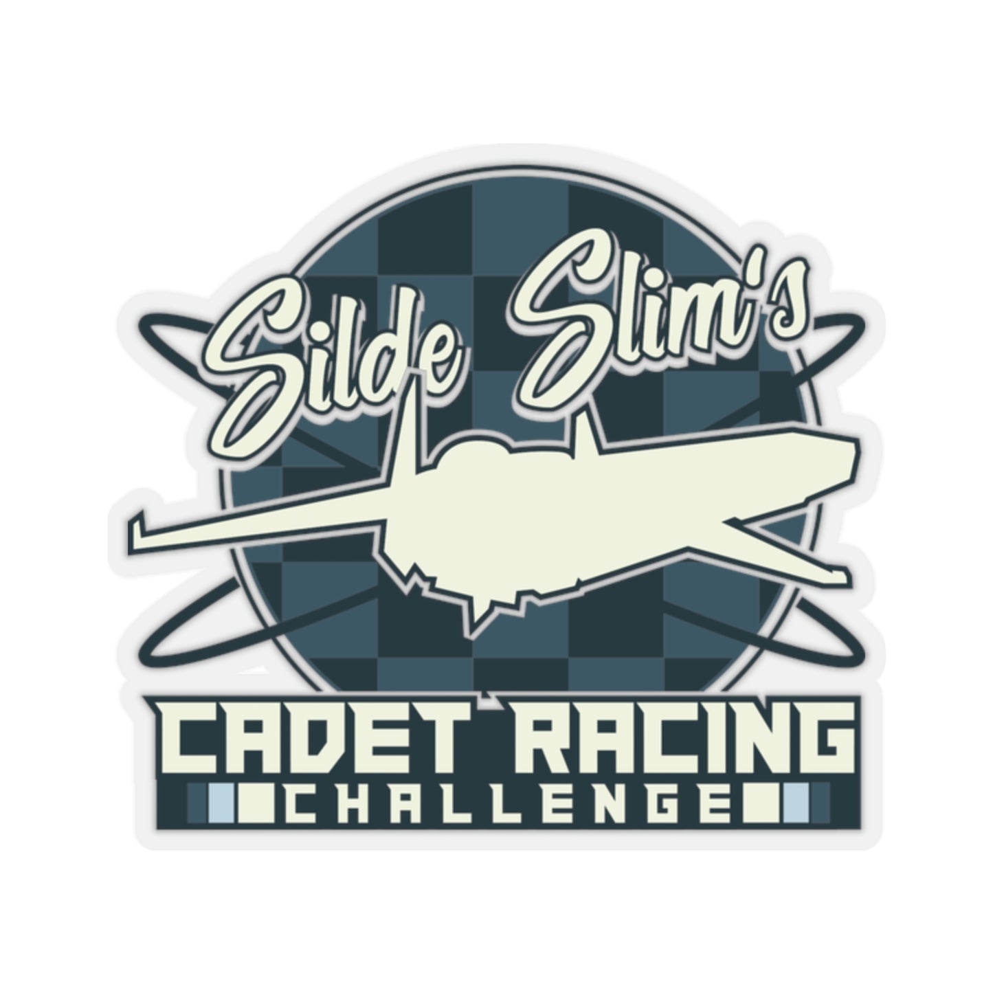 Black Ocean: Silde Slims Cadet Racer Challenge Sticker