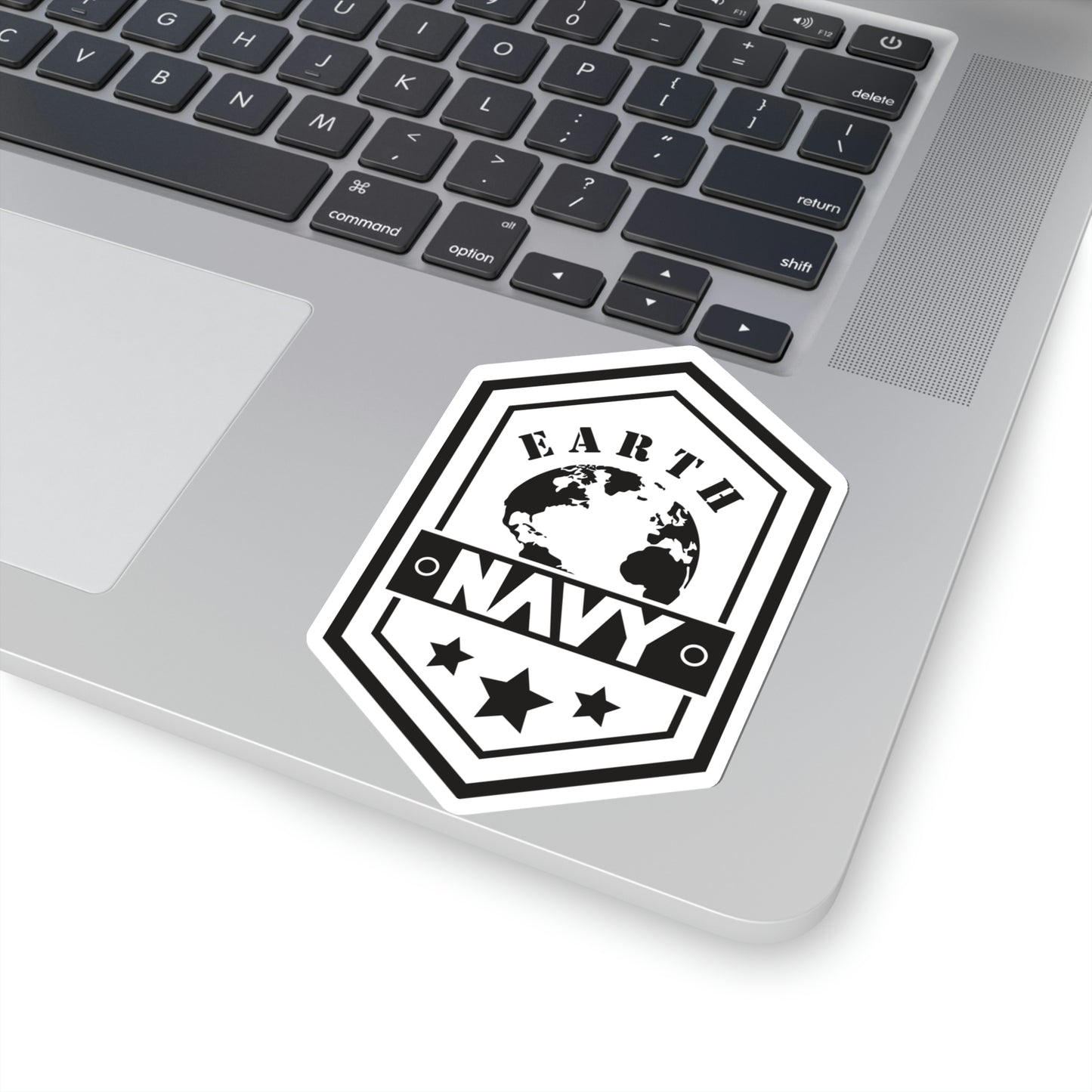 Black Ocean: Earth Navy Stickers