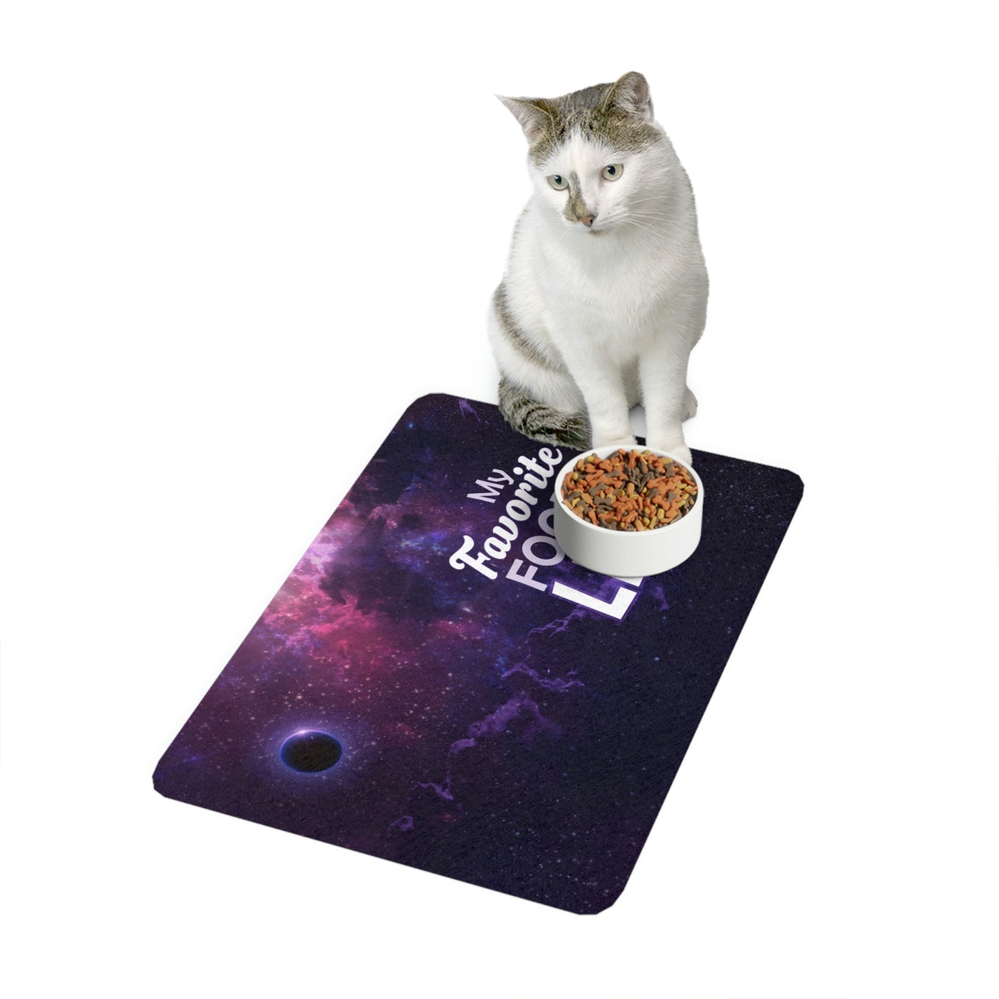 Black Ocean: Kubu Pet Feeding Mat