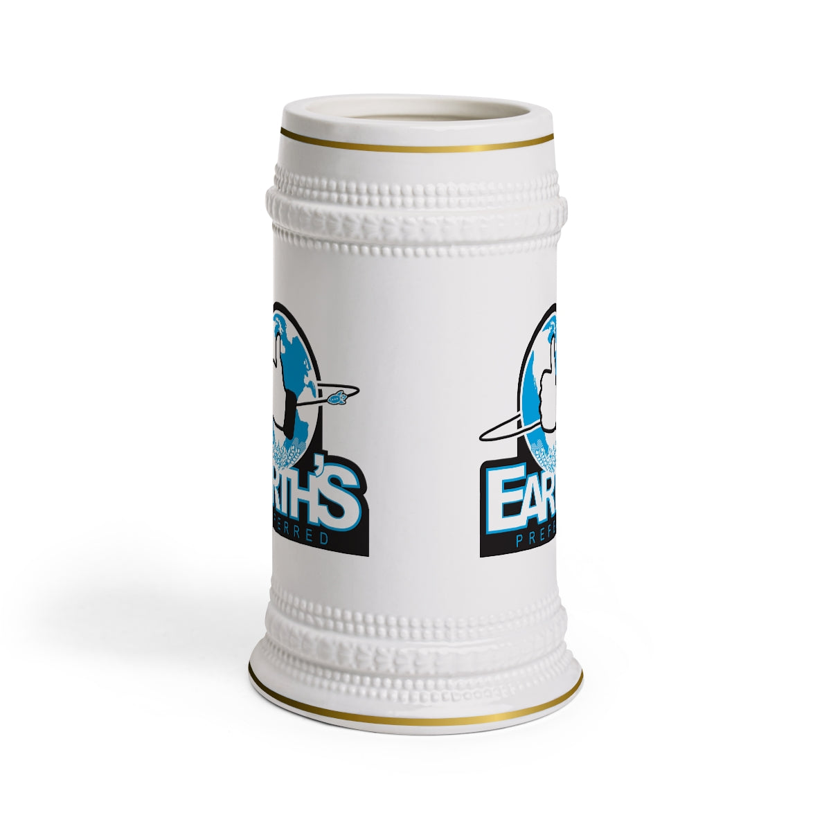 Black Ocean: Earth's Preferred beer stein mug