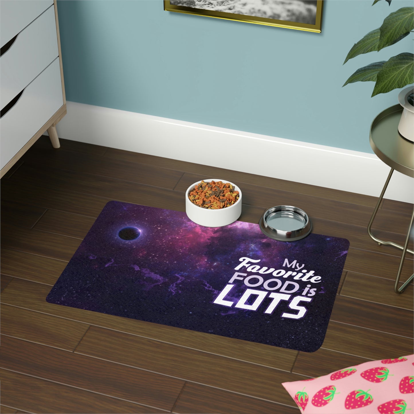 Black Ocean: Kubu Pet Feeding Mat