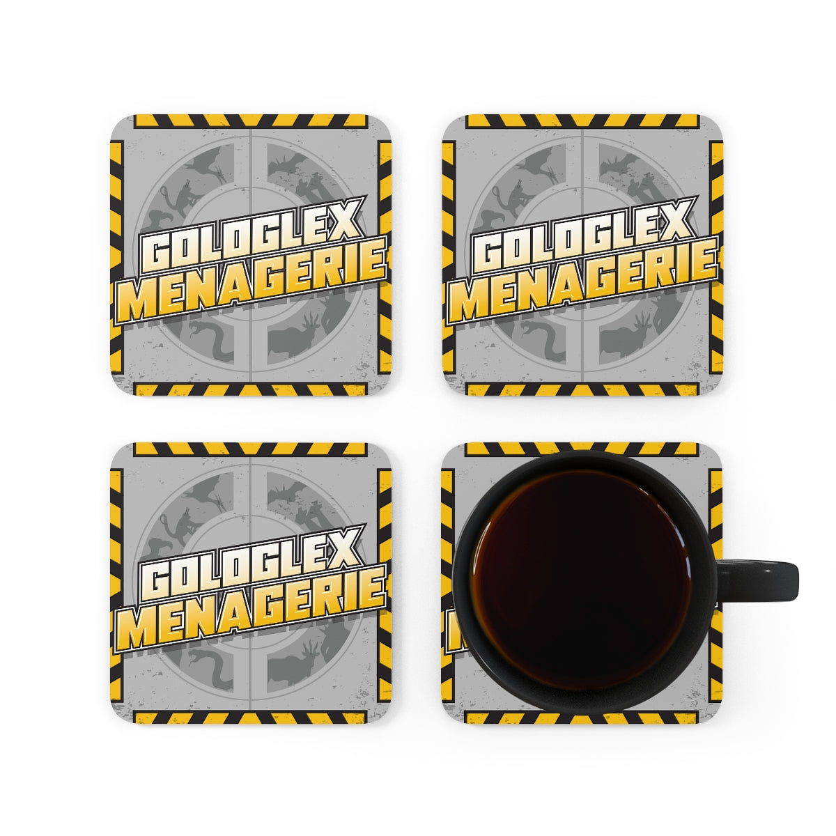 Black Ocean: Gologlex Menagerie Coasters