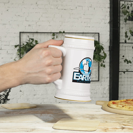 Black Ocean: Earth's Preferred beer stein mug