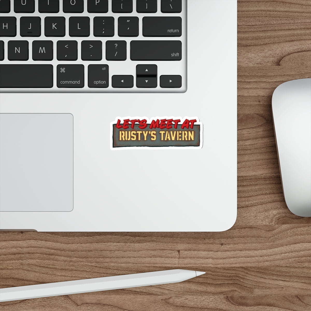 Rusty's Tavern Die-Cut Sticker
