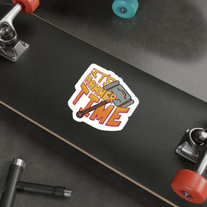 Hammer Time! Die-Cut Stickers