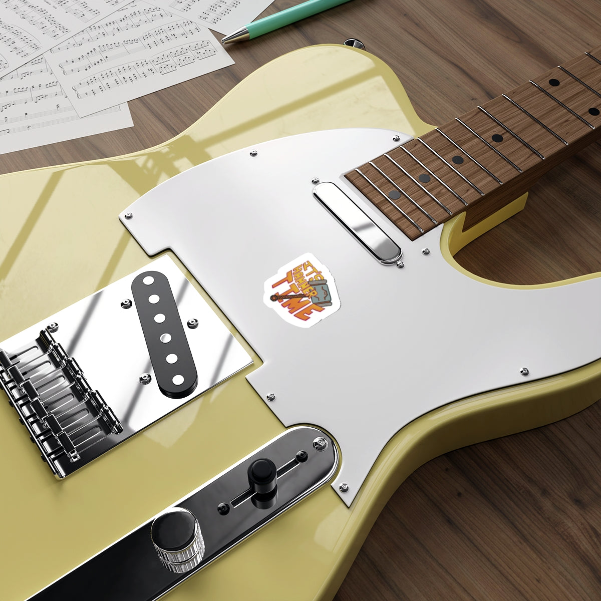 Hammer Time! Die-Cut Stickers