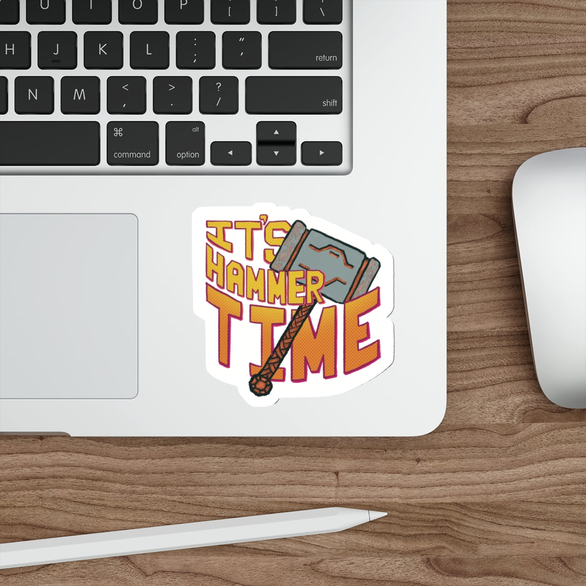 Hammer Time! Die-Cut Stickers