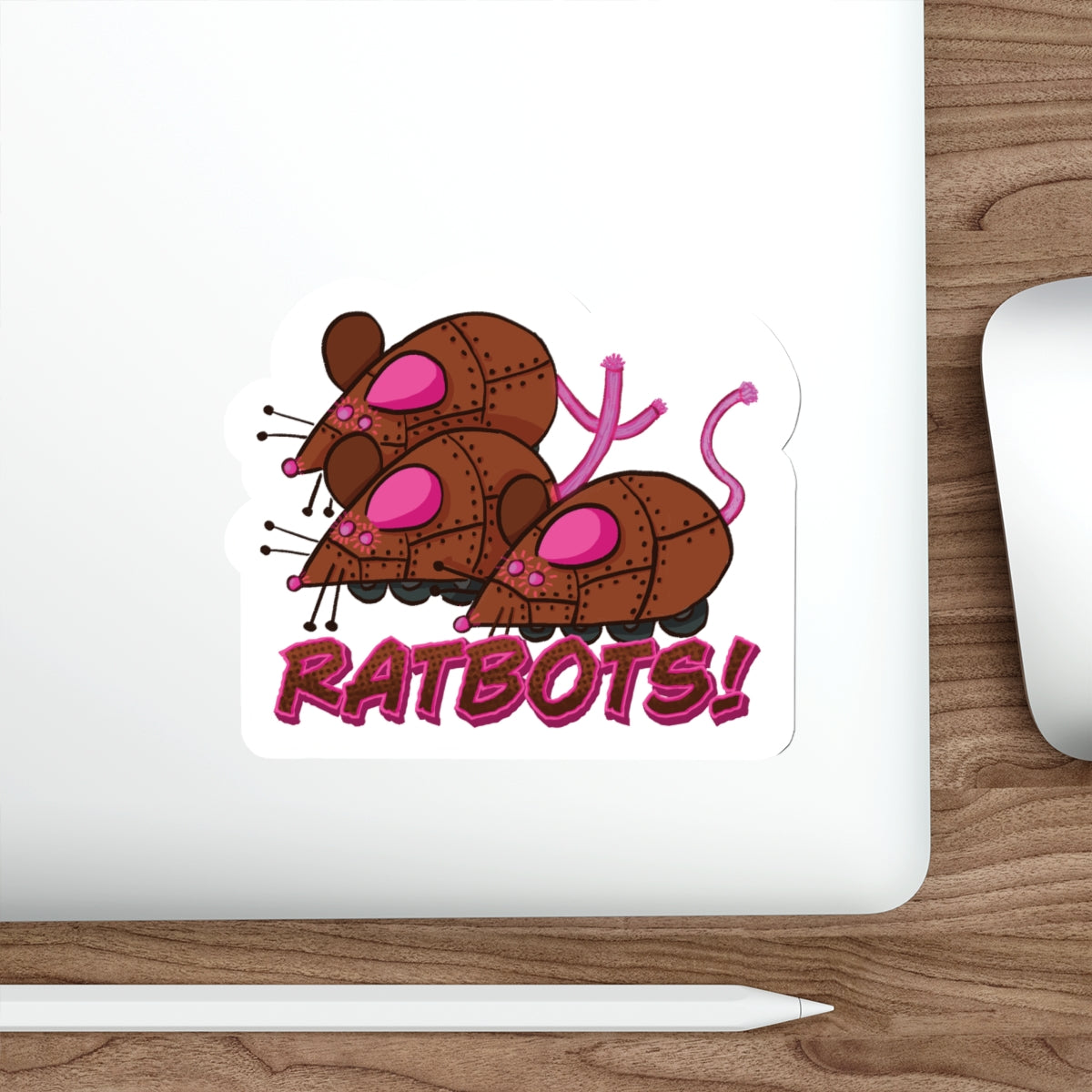 Ratbots! Die-Cut Stickers