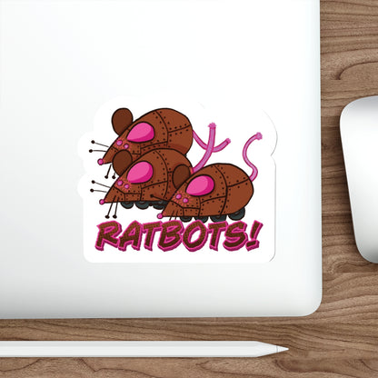 Ratbots! Die-Cut Stickers