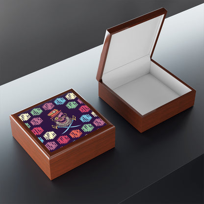 Black Ocean: Poet Fleet Jewelry Box