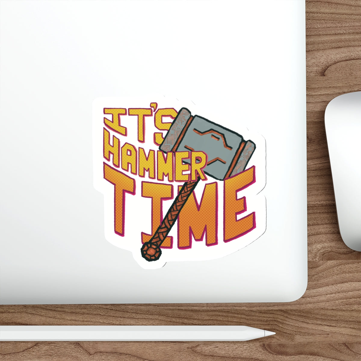 Hammer Time! Die-Cut Stickers