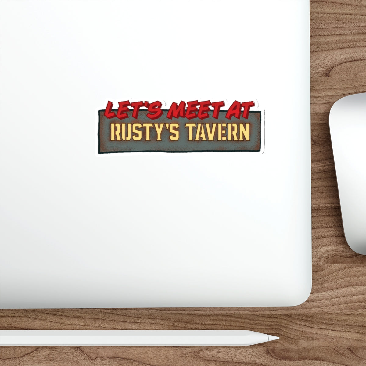 Rusty's Tavern Die-Cut Sticker