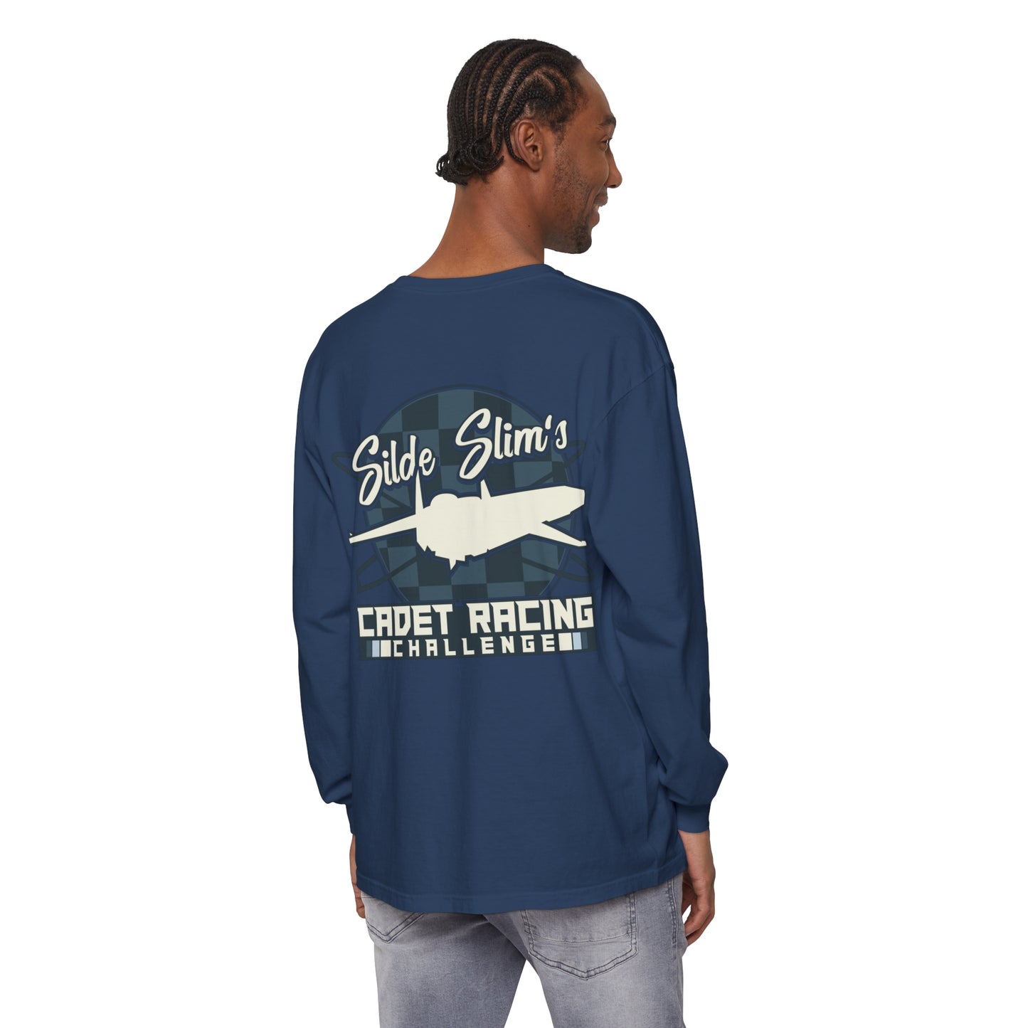 Black Ocean: Silde Slims Long Sleeve Shirts