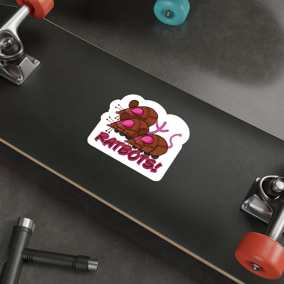 Ratbots! Die-Cut Stickers
