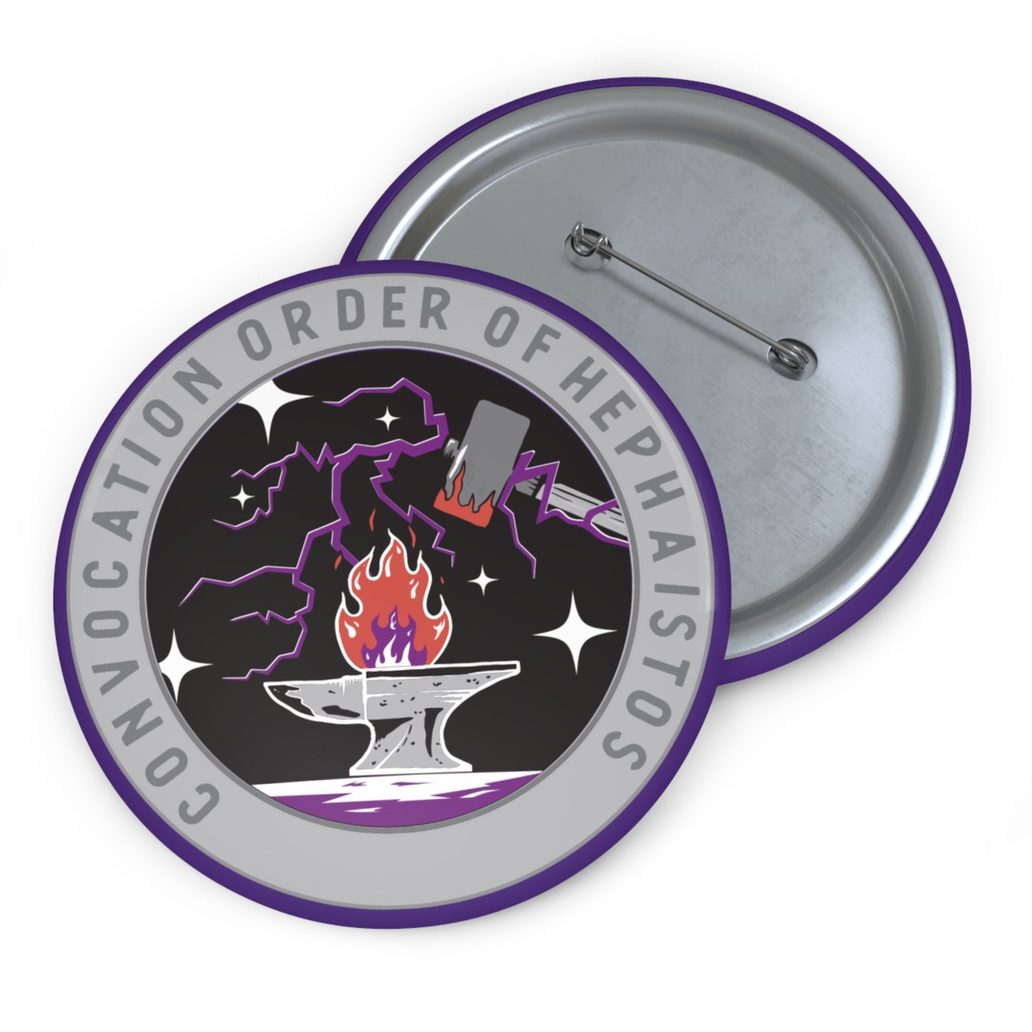 Black Ocean: Order of Hephaistos pin button