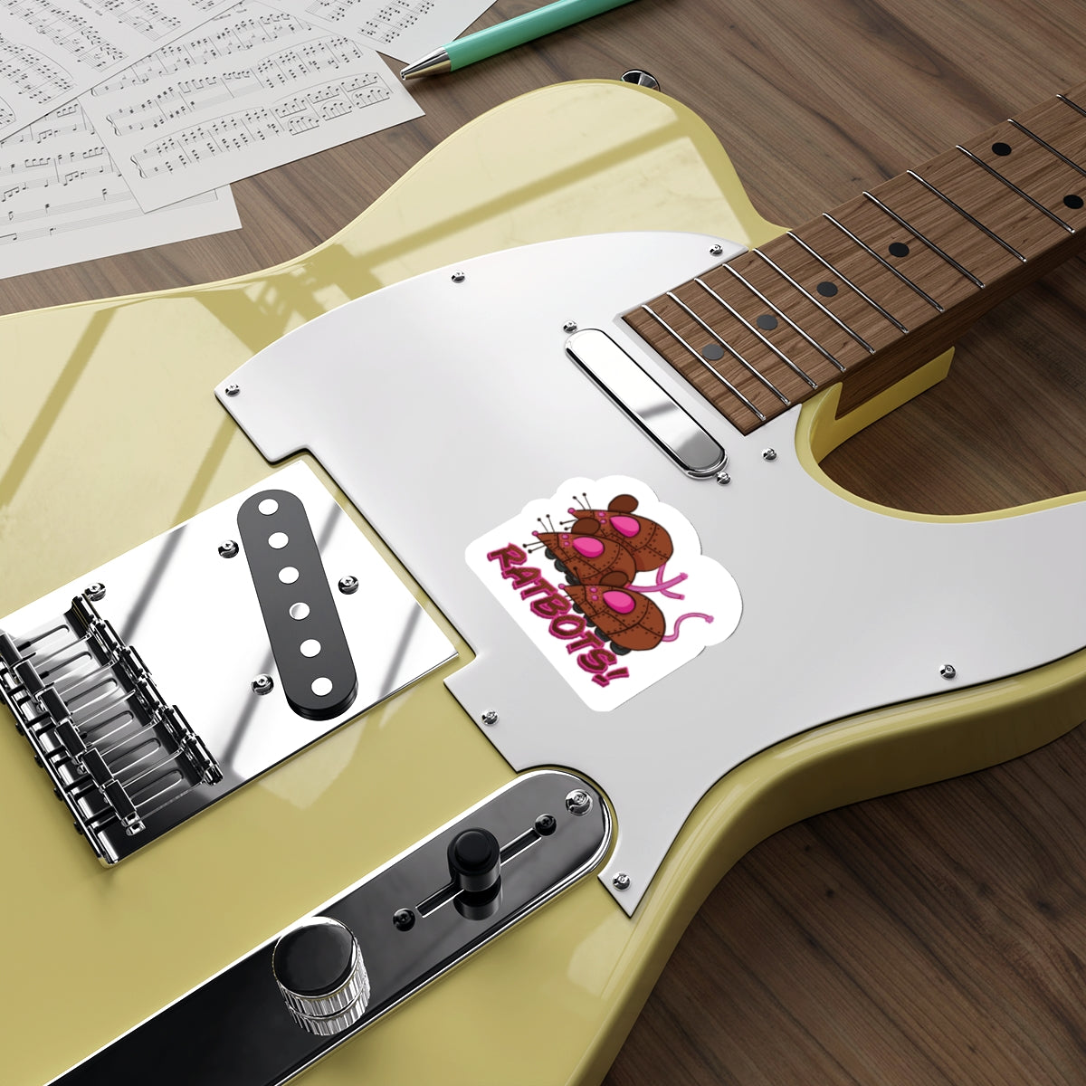 Ratbots! Die-Cut Stickers