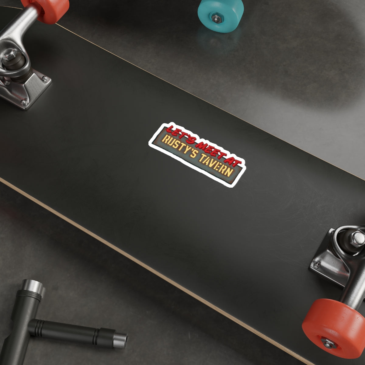 Rusty's Tavern Die-Cut Sticker