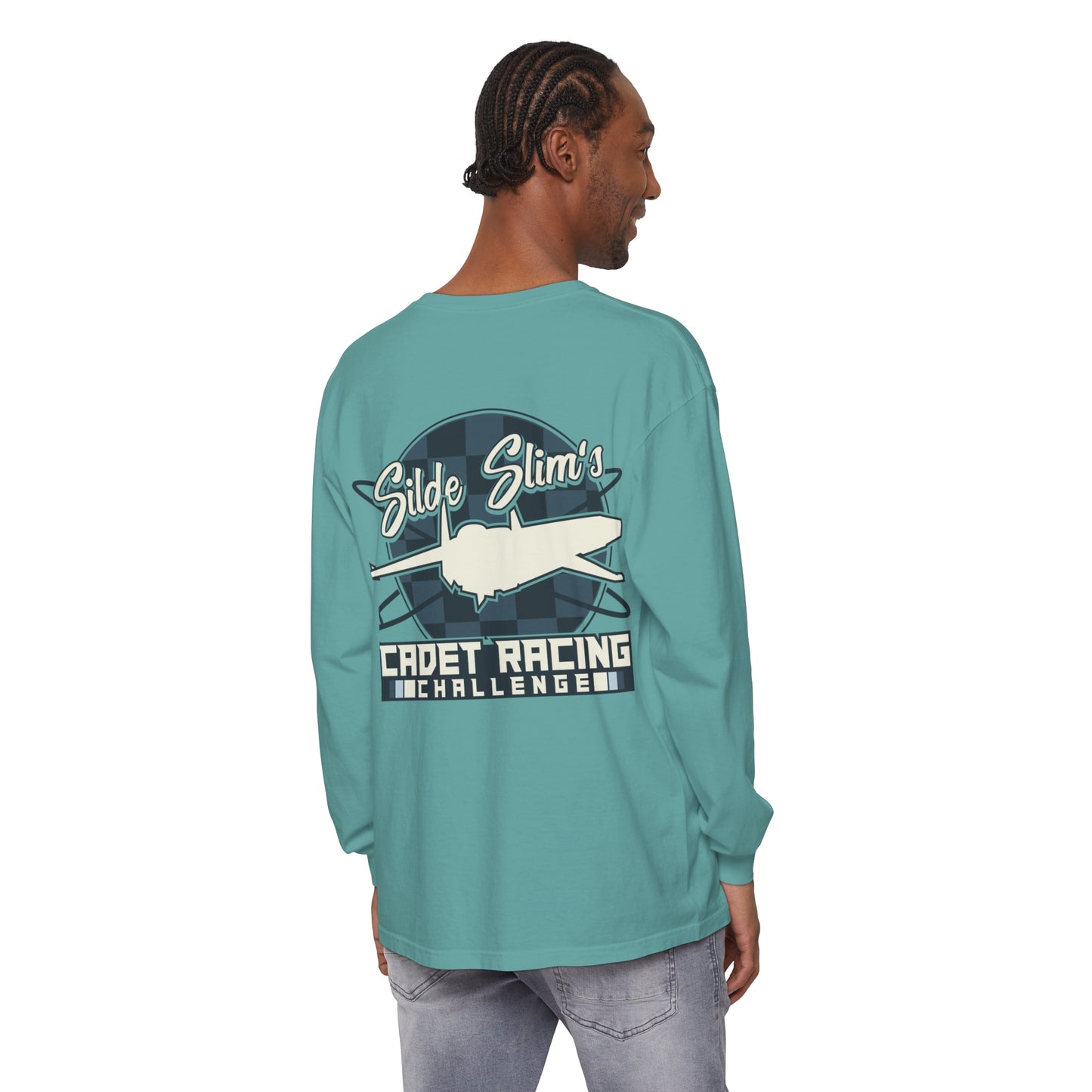 Black Ocean: Silde Slims Long Sleeve Shirts