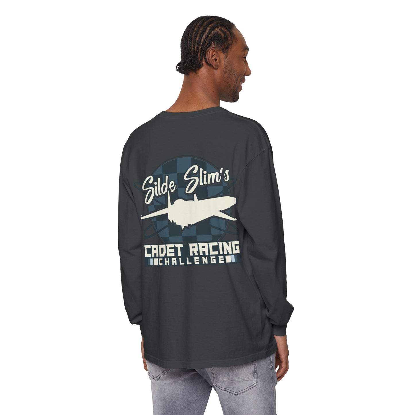 Black Ocean: Silde Slims Long Sleeve Shirts