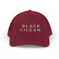 Black Ocean Snapback Trucker Cap