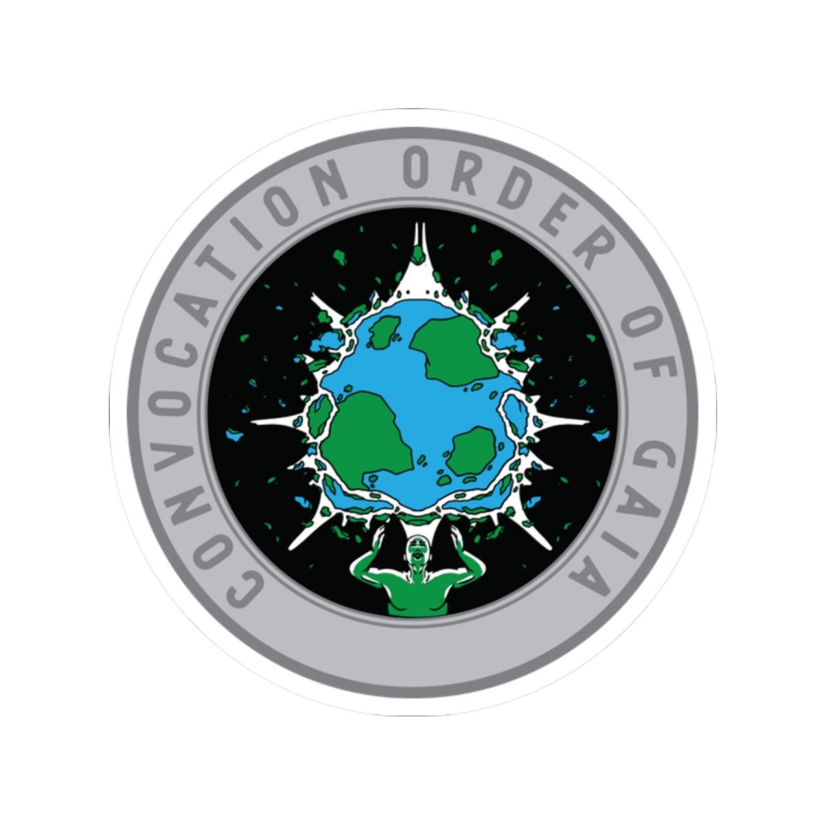 Black Ocean: Order of Gaia sticker