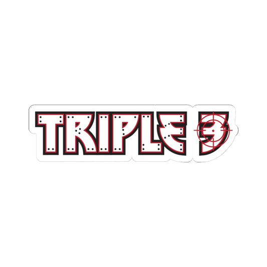 Black Ocean: Triple 3 sticker