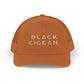 Black Ocean Snapback Trucker Cap